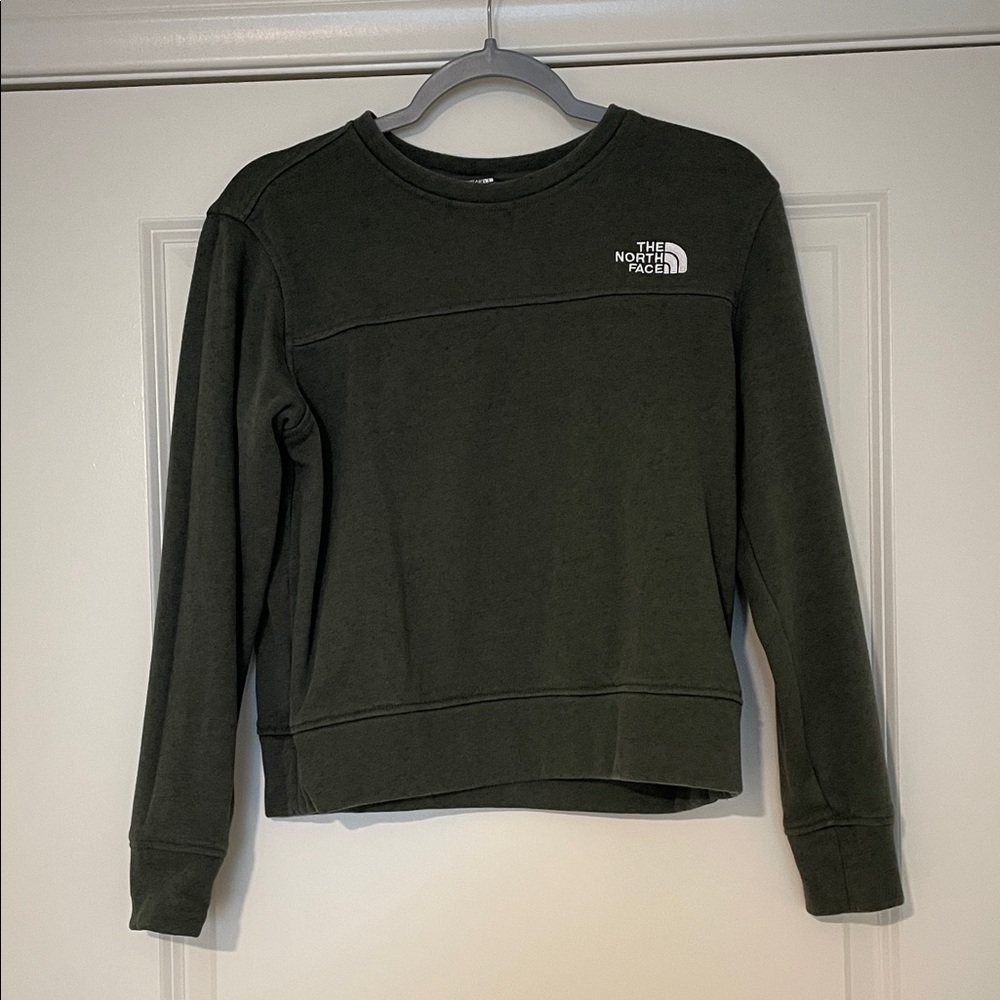 The North Face Dark Green Crewneck
